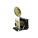 Dekoratif El Yapımı Fotoğraf Makinesi