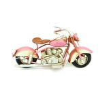 El Yapımı Pembe Motosiklet
