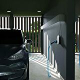 GO-E CHARGER ELEKTRİKLİ ARAÇ ŞARJ İSTASYONU 22 KW HOMEFİX SABİT CH-02-00-3