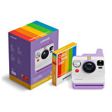 Polaroid Now Gen 3 Purple + Color Film Bundle (8 film) 