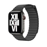 Apple Watch 40mm Suya Dayanıklı Pu Deri Lop Kordon KRD09