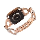 ​​​Apple Watch 7 45mm Taşlı Metal Kordon KRD57