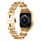 Apple Watch 7 45mm Kordon Ayarlanabilir Yapılı Zarif Metal KRD96
