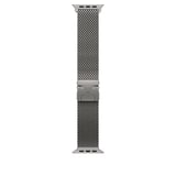 Apple Watch 10 46mm Kordon Şık Metal Hasır KRD121