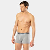 Cacharel Erkek 3'lü Boxer 1337/Beyaz-Gri-Siyah