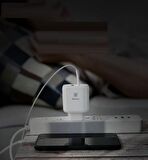 Baseus Bojure USB Hızlı Şarj Aleti Beyaz