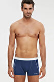 Erkek Penye Modal Boxer 6 Lı 2beyaz-2gri-2laci S-2xl