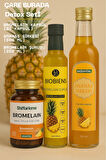 Detoks Seti (Bromelain Kapsül + Ananas Sirkesi + Bromelain Şurubu)