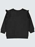 Civil Girls Kız Çocuk Sweatshirt 2-5 Yaş Füme