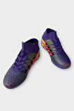 Çocuk Çoraplı Futbol Halı Saha Ayakkabısı MOR
