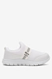 Unisex Lastilkli Hafif Airfle Çocuk Spor Ayakkabı  BEYAZ