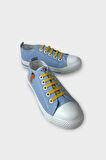 Akıllı Bağcık Günlük Keten Çocuk Spor Ayakkabı  MAVİ