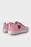 Akıllı Bağcık Günlük Keten Çocuk Spor Ayakkabı  PEMBE