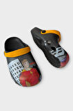Süper Kahramanlı Çocuk Sandalet Terlik SİYAH