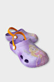 Süper Kahramanlı Çocuk Sandalet Terlik Lila