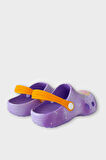 Süper Kahramanlı Çocuk Sandalet Terlik Lila