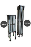 Reyo 3×3 Bagaj Boy Premium Krem Katlanır Çardak (115cm) 