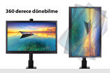 TriLine LCD Monitör LED TV Full Hareketli Çelik Masa Tutucu