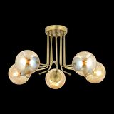 Trendylight Derin 5'Li Bal Cam Plafonyer Avize - Eskitme