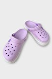 Çocuk Cross Antomik Taban Comfort Terlik Lila