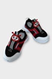 Çocuk Airfile Hafif Taban Kreş Ev Okul Bebe Spor Ayakkabısı KIRMIZI - BEYAZ