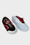 Çocuk Airfile Hafif Taban Kreş Ev Okul Bebe Spor Ayakkabısı KIRMIZI - BEYAZ