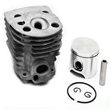 Husqvarna 55 Motorlu Testere Silindir Piston Takımı Nikasil