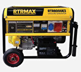 Rtrmax Rtr8000E3 Benzinli Jeneratör 8.1Kva Marşlı Trifaze