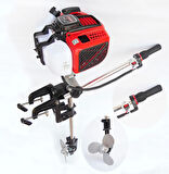 Ferrino Kayık Tekne Sandal Aparatı 2.6hp Marşlı Motorlu 2 Zamanlı
