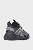 Çocuk Triko Comfort Spor Ayakkabı SİYAH - FÜME