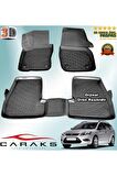 Ford Focus 3 3d Paspas Havuzlu Stw 2011-2015 Arası Siyah 4 Prç.