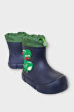 Çocuk Kışlık Su Geçirmez Yağmur Botu LACİVERT