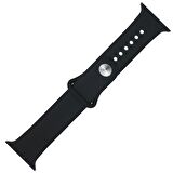 Gpack Apple Watch 38mm Kılıf Silikon Kordon Düz Renkli KRD 11