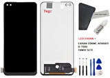 Tkgz Oppo Reno 4 LİTE Lcd Ekran Dokunmatik SERVİCE PACK + B-7000 + TAMİR SETİ
