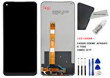 Tkgz Oppo Realme 7 Lcd Ekran Dokunmatik SERVİCE PACK + B-7000 + TAMİR SETİ