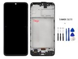 Tkgz Samsung Galaxy M30S - SM-M307 Lcd Ekran Dokunmatik SERVİCE PACK - FULL ÇITALI + TAMİR SETİ