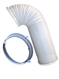 Airfel LPCY25BM MOBİL KLİMA HAVA TAHLİYE HORTUMU & BAĞLANTI APARATI AĞIZ ÇAPI 15 CM UZUNLUK 1.5 M