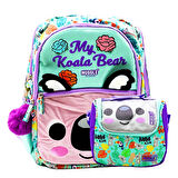 Muggle 3 Bölmeli Koala Okul Çantası + Termoslu Beslenme Çantası