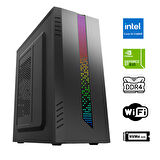 Xaser Xsr923 i5 13400F 16GB Ram 256GB M.2 NVMe SSD 2GB GT610 23.8" Monitör  Masaüstü Ofis Bilgisayarı