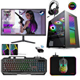 Xaser Xsr347 i7 3770 16GB Ram 256GB SSD 4GB GT730 Ekran Kartı 21.5" Curved Oyun Bilgisayarı