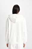 DeFacto Relax Fit Kapüşonlu Kanguru Cepli Kalın Basic Düz Sweatshirt W1240AZ24WNER105