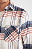 DeFacto Regular Fit Kareli Oduncu Flanel Uzun Kollu Gömlek D4180AX24WNER98