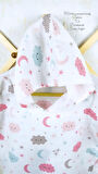 Baskılı Muslin Panço
