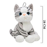 Periboia Peluş Oyuncak Kedi 28 cm