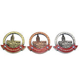 Periboia İstanbul Temalı Metal Magnet Galata Kulesi Yuvarlak Tasarım