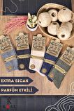 Erkek ve Kadın Kışlık Termal Etkili (5'li Paket) Lambswool Kuzu Yün Çorap