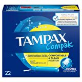 Discreet Tampax Compak Regular 22'Li Tampon