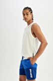 DeFactoFit Regular Fit Baskılı Esnek Dokulu Sporcu Kısa Boy Deniz Şortu B5997AX24HSBE104