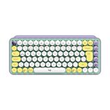 Logitech Pop Keys Kablosuz Mekanik Emoji Klavye Sarı Lila 920-010819