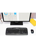 Logitech MK330 Kablosuz Klavye Mouse Set Siyah 920-003988